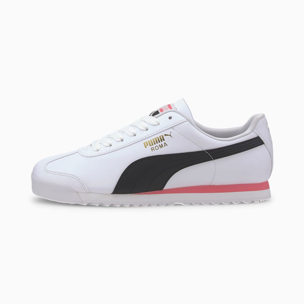 Puma Roma Basic+ Férfi Sportcipő - Fehér ( Hungary - SRGJB6704 )